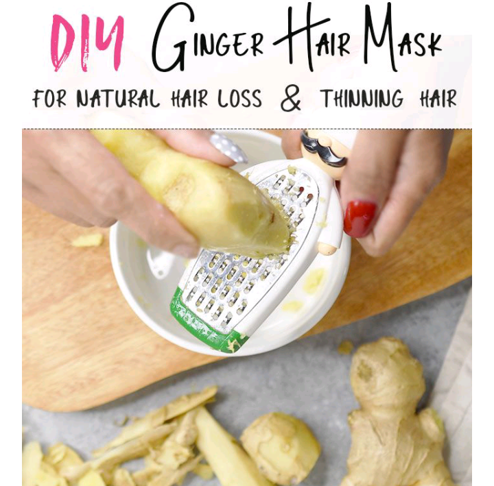 DIY hair Treatments, Masks and Home Remedies Ginger hair mask for hair