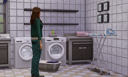 My Sims 4 Blog: Simple Laundry Room by MySimsWorld