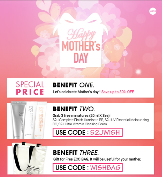 Cupones Wishtrend Mayo / May Wishtrend Coupon codes Cosmética d Anjou