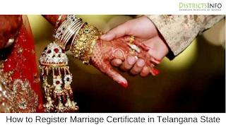 How to Register Marriage Certificate in Telangana State