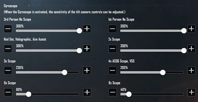 PUBG Mobile en iyi Jiroskop hassasiyeti ayarları 2020! PUBG Mobile en iyi Jiroskop hassasiyeti ayarları 2020!