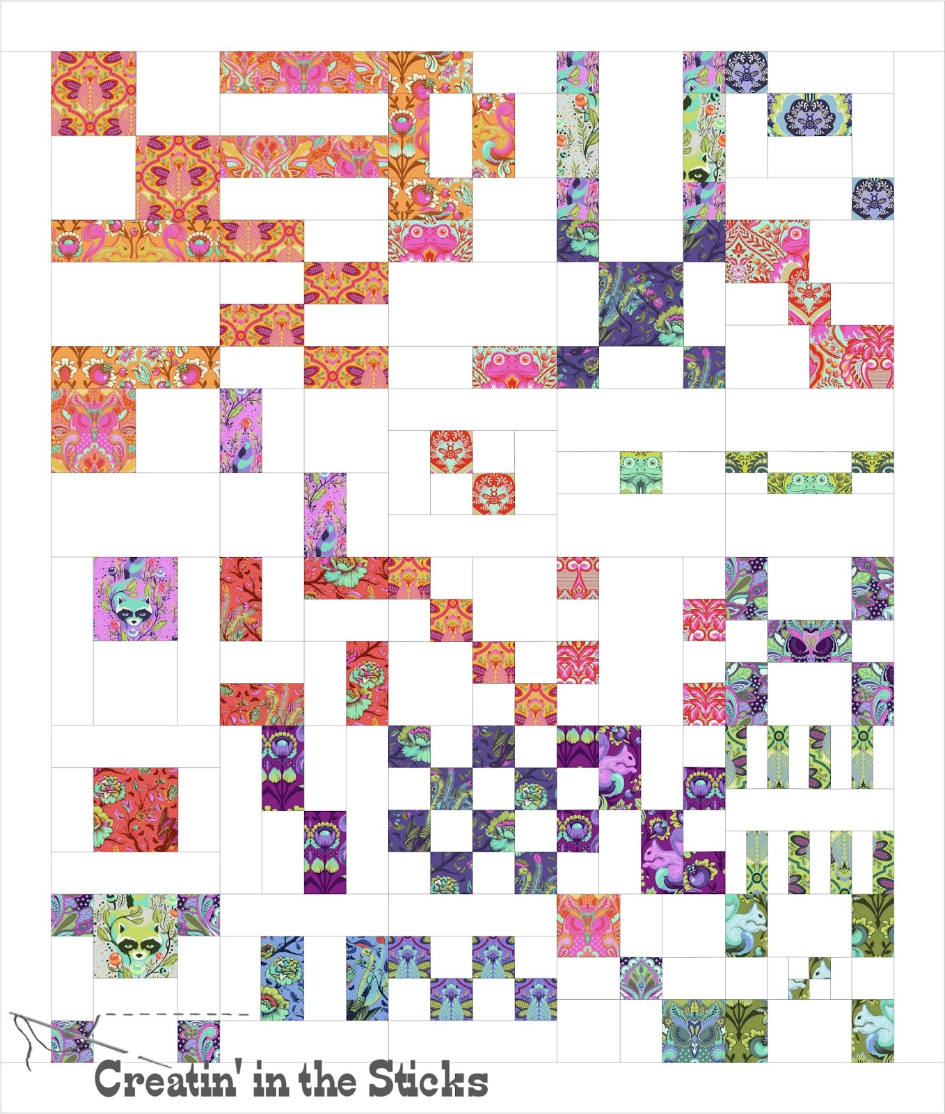 Creatin' in the Sticks It's the Final Day of the 30 Quilt Blocks in 30 Days Blog Hop and Quilt