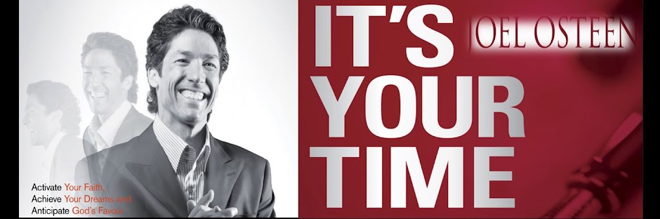 Joel Osteen: It's Your Time book reading