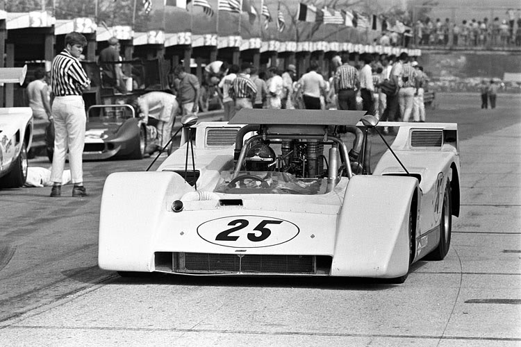 Just A Car Guy Joe Leonard driving the McKee Mk. 14, a fourwheel