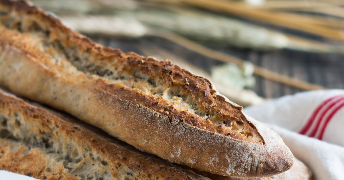 Chic, Chic, Chocolat... Baguettes aux graines et au levain