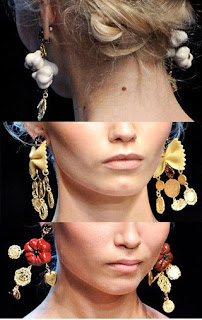 pendientes Dolce & Gabbana Primavera / Verano 2012 Dolce & Gabbana Primavera / Verano 2012