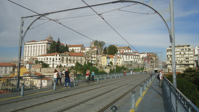 A parte superior da ponte de Dom Luís I Ponte de D. Luís I - que ver em Porto, Portugal.