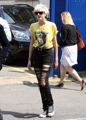 Exposed Fashion Blog Agyness Deyn Street Style Images