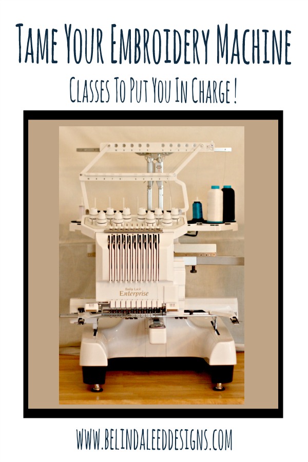 Learn to Use Your Embroidery Machine