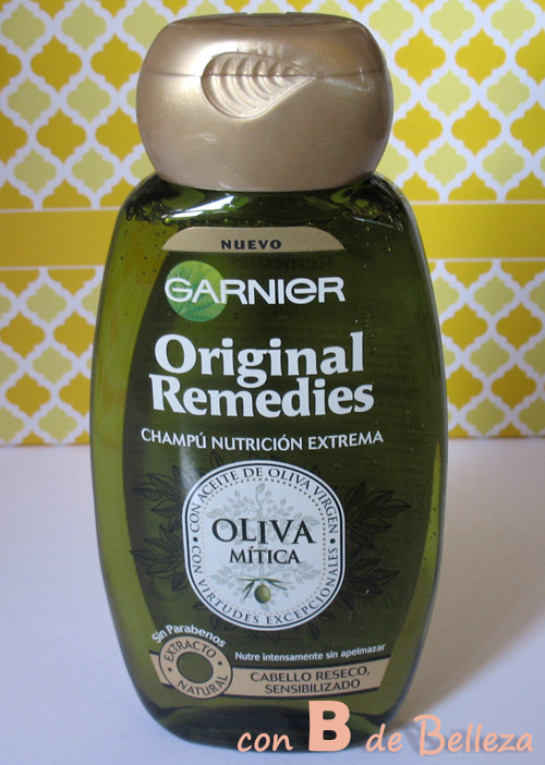 Champú oliva Garnier Original remedies