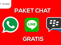 Cara Daftar Paket data Chat / chating Whatsapp, BBM dan Line Gratis Telkomsel 2018