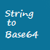 string to base64