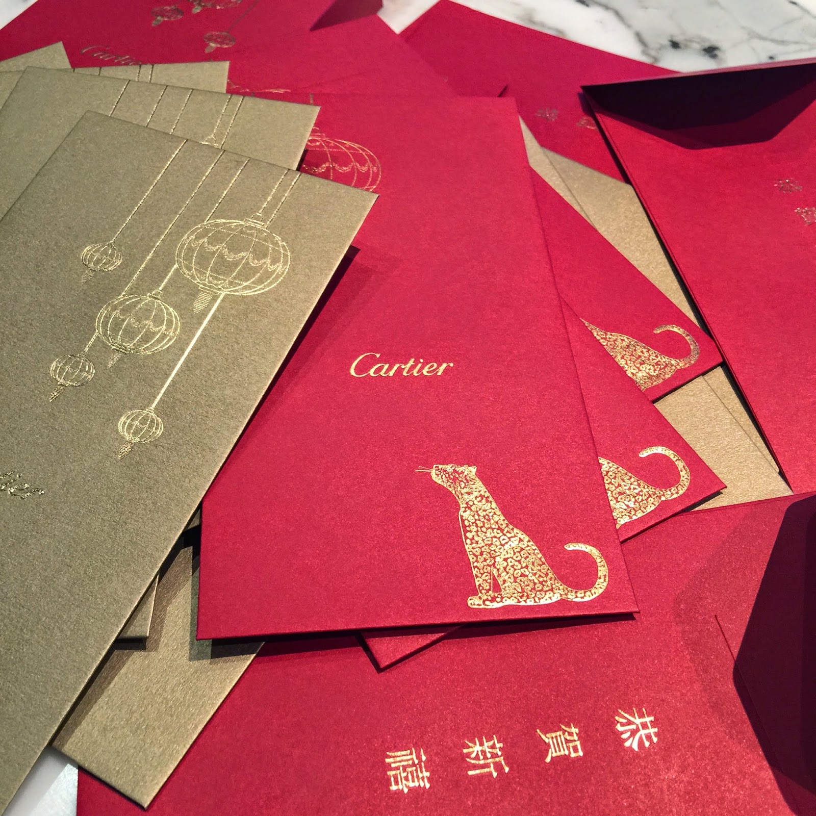 GlobalGoodFood: Designer Hong Bao Red Packets - Louis Vuitton, Mulberry and Cartier