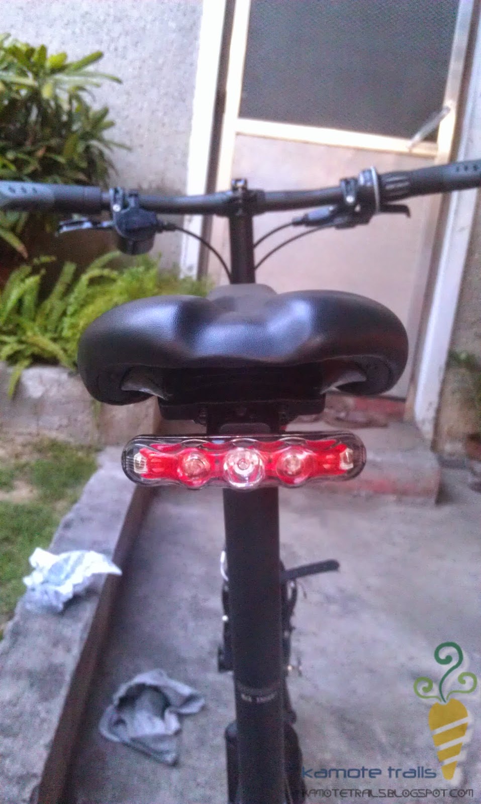 cateye saddle rail mount