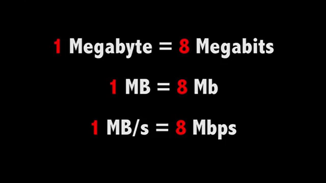 What Is The Difference Between Megabyte And Megabit