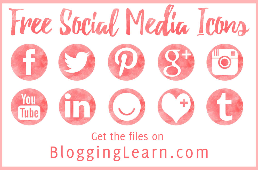 Free Social Media Icons Font and Images | Blogging As I ...
