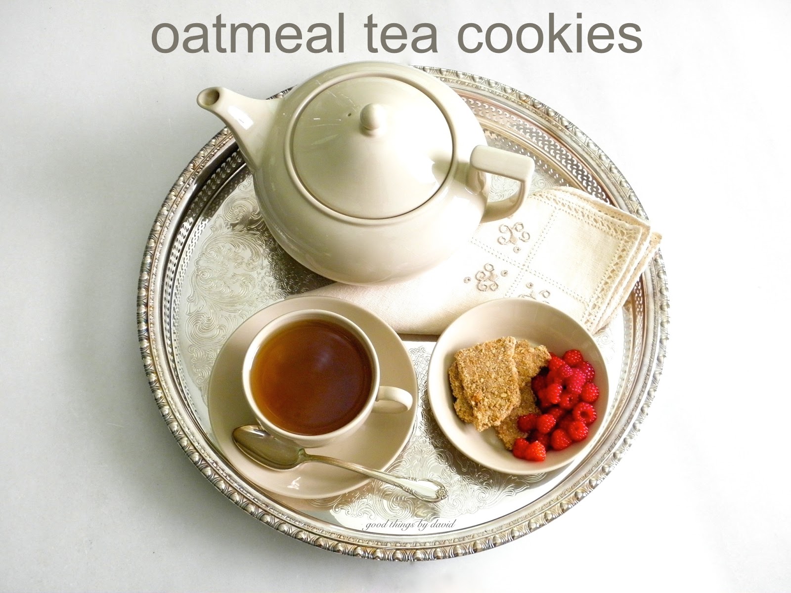 Oatmeal Tea Cookies
