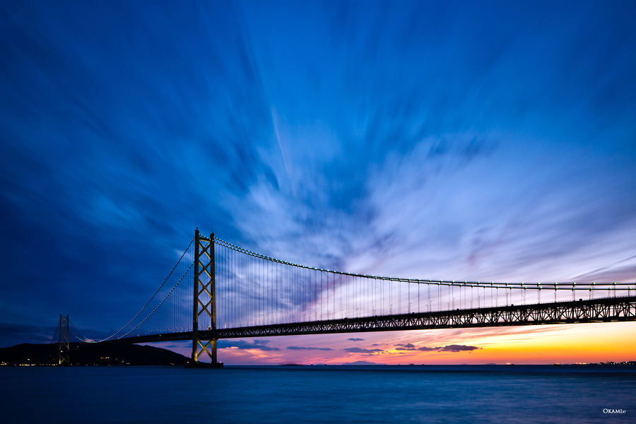 Beautiful Bridges Akashi Kaikyo bridge Beautiful Bridges Akashi Kaikyo bridge