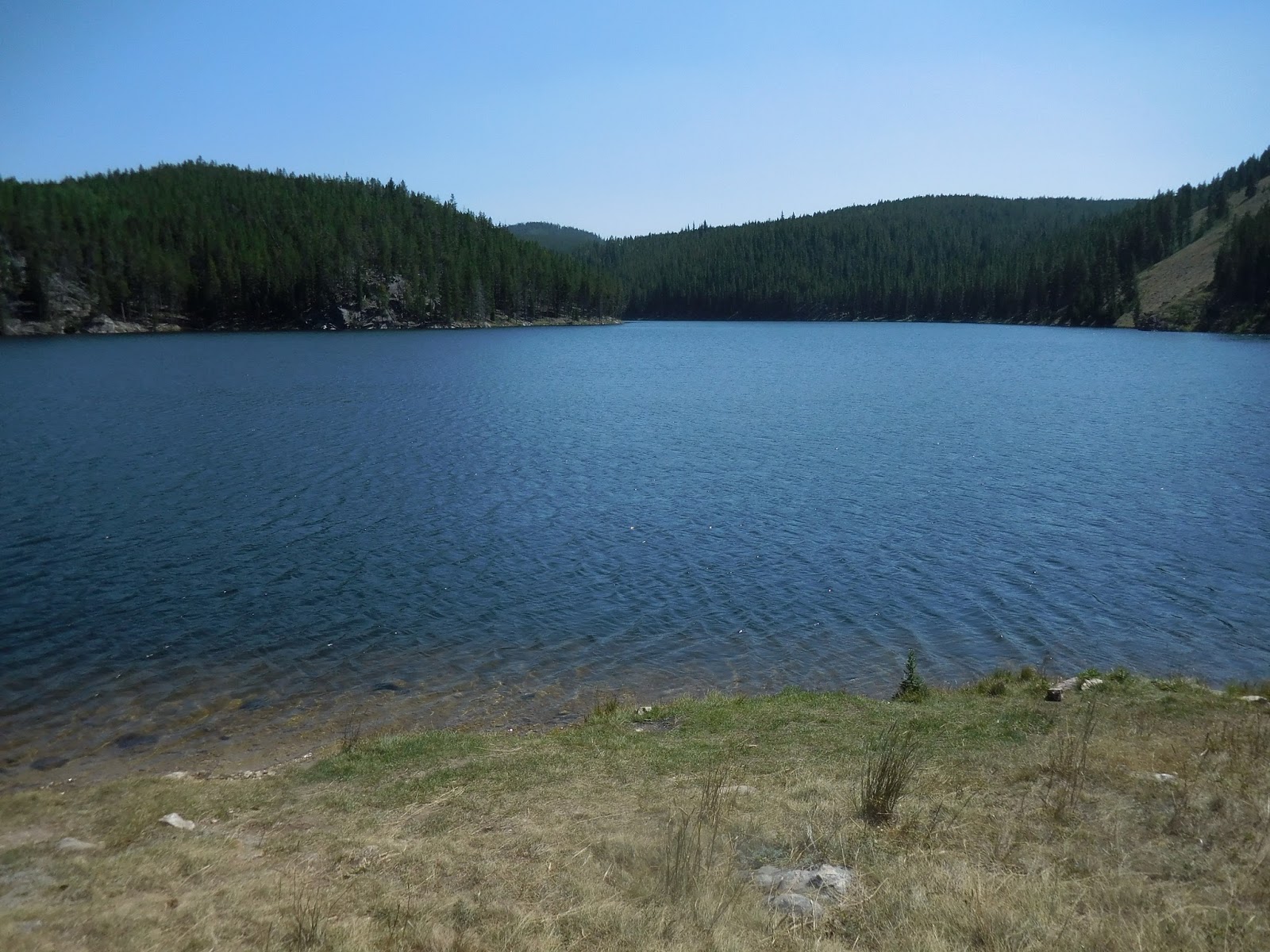 Living Our Dream Tie Hack Dam and Reservoir