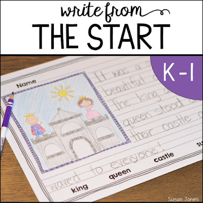 Susan Jones Teaching: Writing Activities for Kindergarten and First Grade