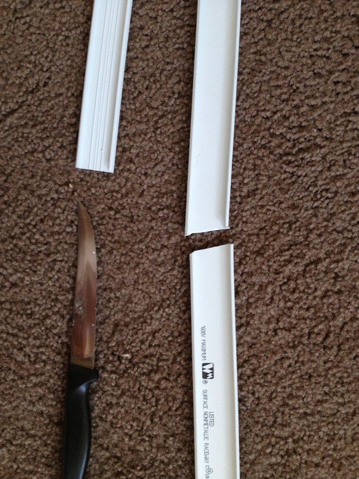 Mess of the Day How to hide ugly wires from your wallmounted tv, for