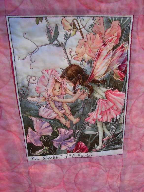 The Life of Riley Pink Fairy Quilt Finish!