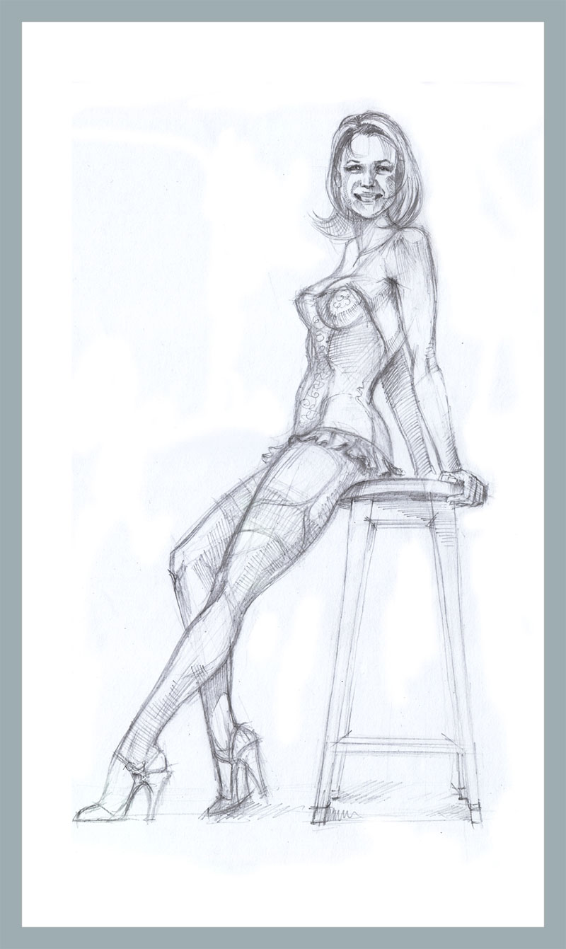 This is a graphic of Stupendous Pinup Girl Drawing It is a photo of Stupendous Pinup Girl Drawing