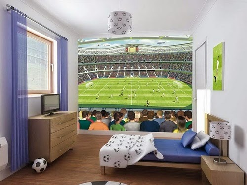 Room for soccer fans