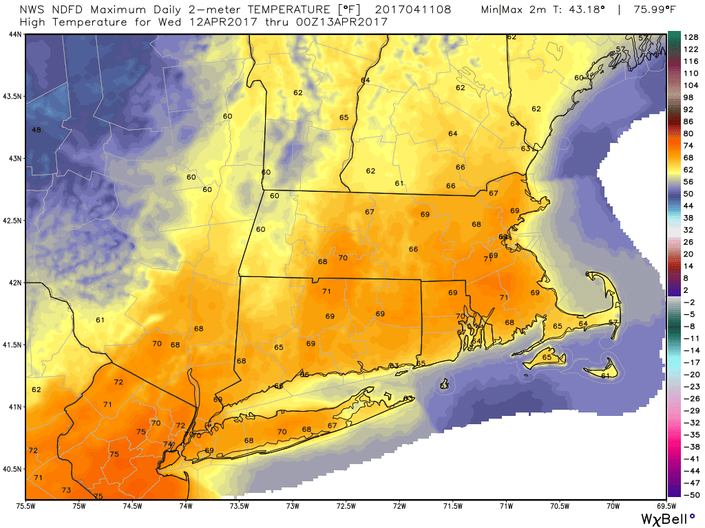 Blackstone Valley Weather Service Near Record High Heat Today