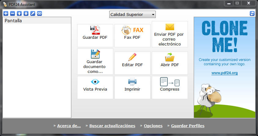 PDF24 Creator 8.6.0 | Crear, unir, dividir, proteger y