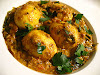 Egg Masala Curry in a Spicy Tomato Gravy