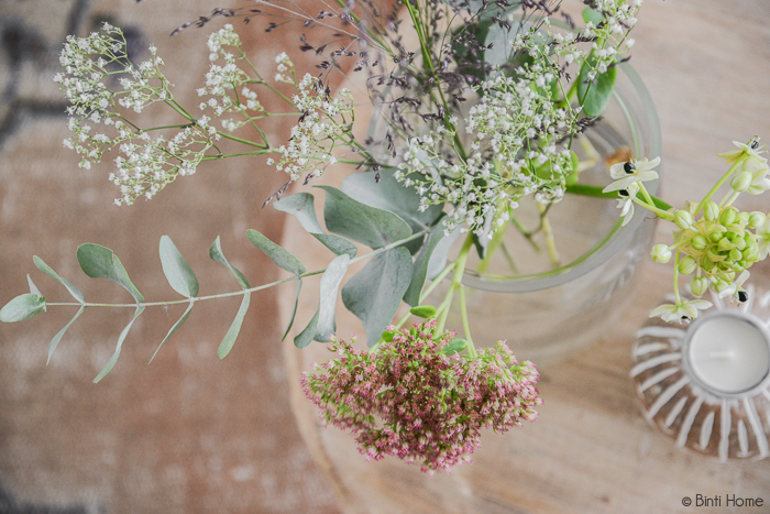 Bloemen styling wit en eucalyptus | Binti Home