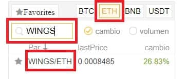 Cómo Comprar WINGS Criptomoneda Cómo y Dónde comprar tokens WINGS coin
