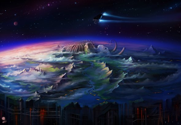 As ilustrações de fantasia e surrealismo de Igor Artyomenko Igor Artyomenko haryarti deviantart ilustrações fantasia surreal