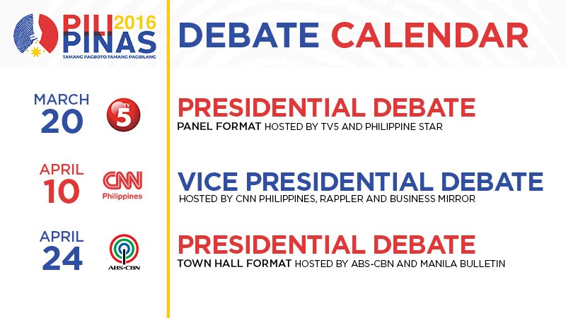 watch 3rd pilipinas debates