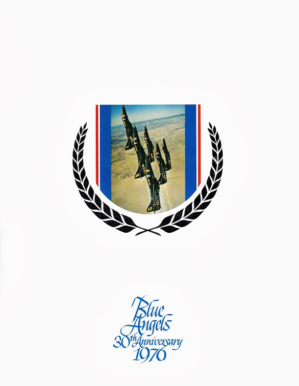 1976 Blue Angels Yearbook Cover