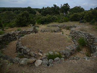 Necrópolis de La Osera. Túmulos con estructura