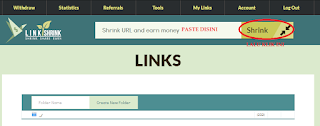 Cara menghasilkan Uang dari Blog Cara menggunakan Linkshrink