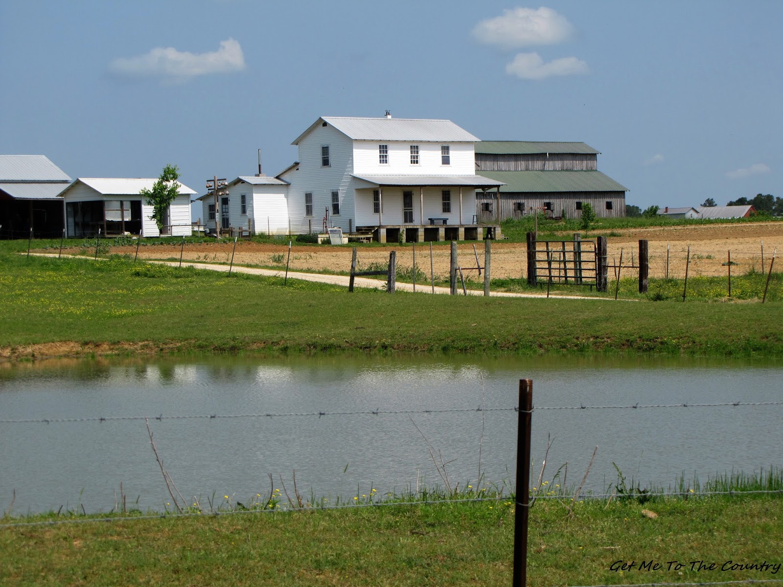 Get Me To The Country Amish Community in Springtime