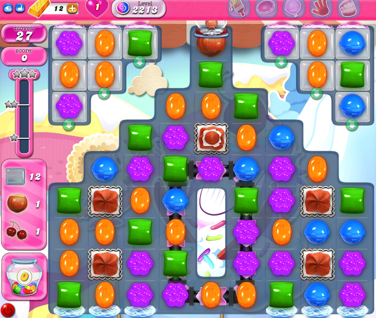 Candy Crush Saga level 2213 Candy Crush Saga level 2213