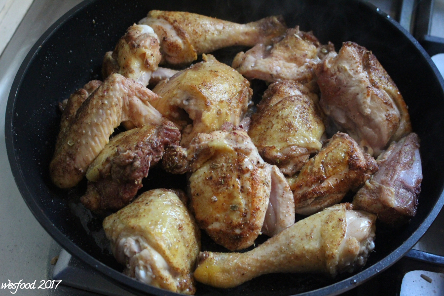 WesFood - Herr Westerhausen kocht ...: Persisches Huhn in Granatapfel ...