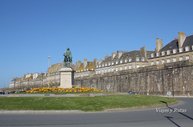Muralla de Saint Malo, Bretaña, Francia