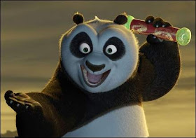 Po with an excited expression in Kung Fu Panda 2008 animatedfilmreviews.filminspector.com