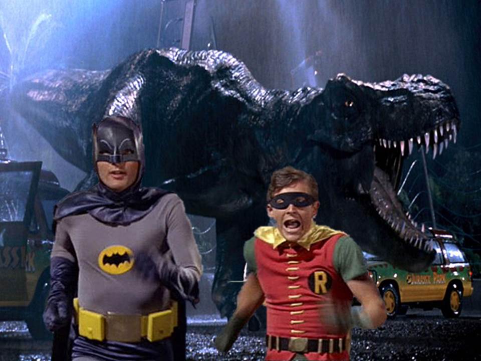 Dave's Comic Heroes Blog: Batman vs Dinosaurs