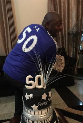 pictures from Segun Arinze 50th Birthday!