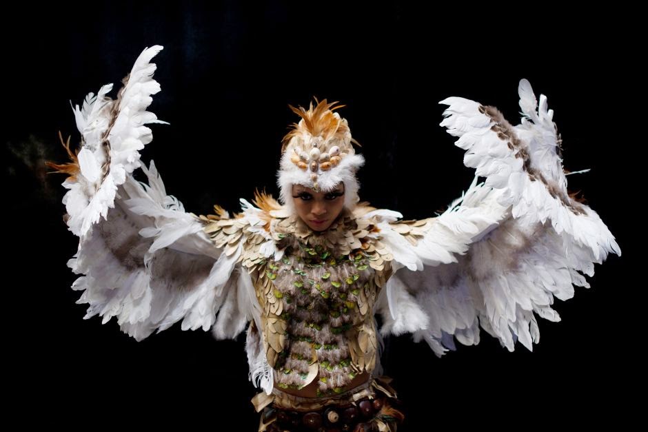 Babasiga A bright costume for a Fiji chick