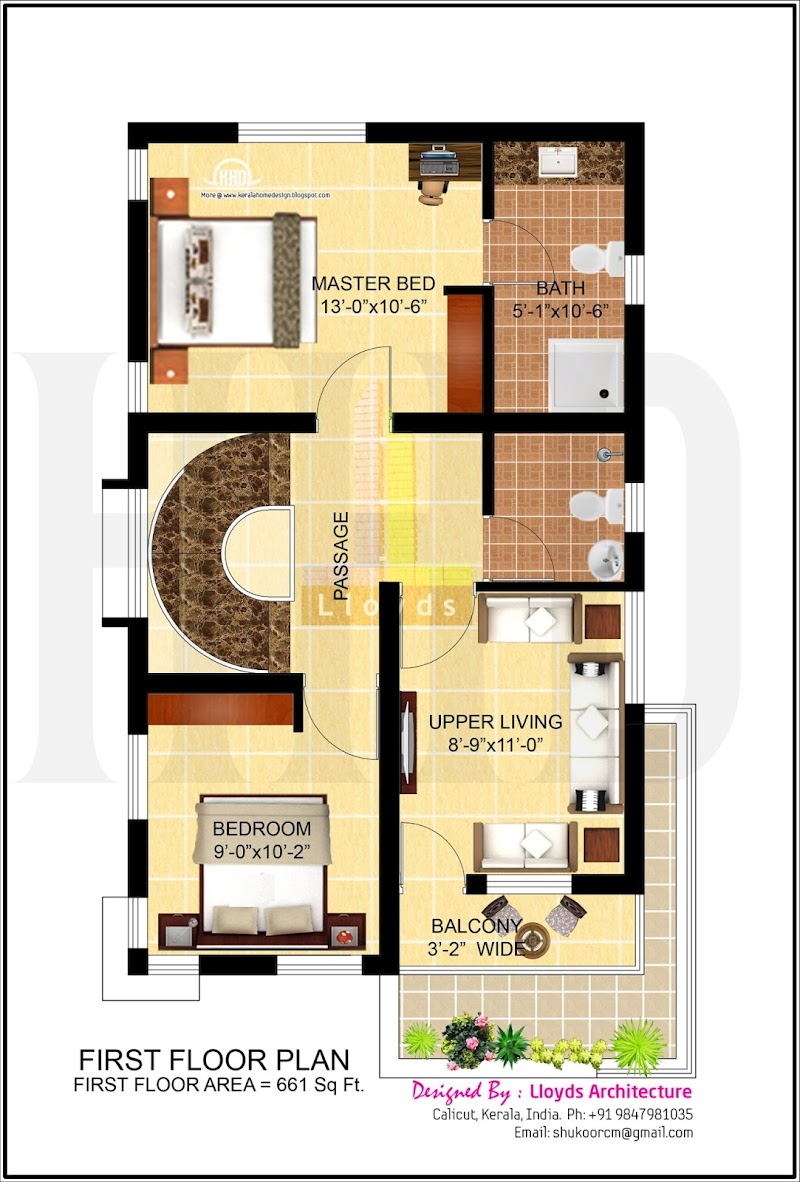 Charming Style 18+ 4 Bedroom House Plan In 5 Cent