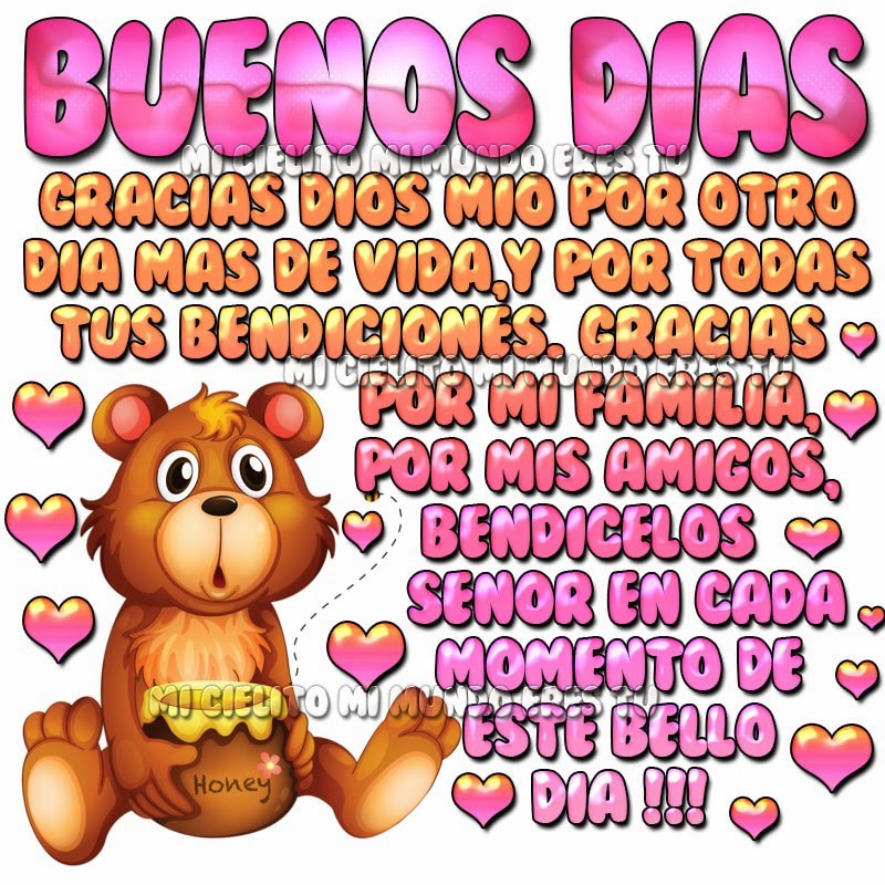 349+ imágenes de buenos días nuevas ღ Mi cielito mi mundo eres tu ღ: Buenos Días