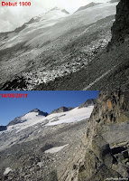Fuente: http://glaciarespirenaicos.blogspot.com.es Glaciar de Aneto