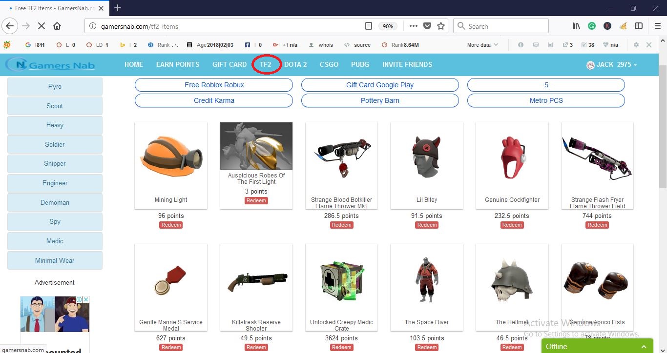 How to get free TF2 Item Gun Mettle Key